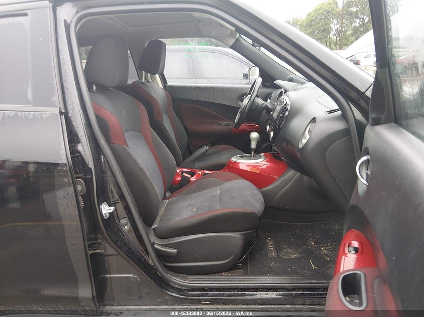 2016 Nissan Juke VIN JN8AF5MR6GT602455 IAAI salvage auction — FRONT END, Salvage (Texas), sold $1,150 on 2026-07-07 (photo 5)