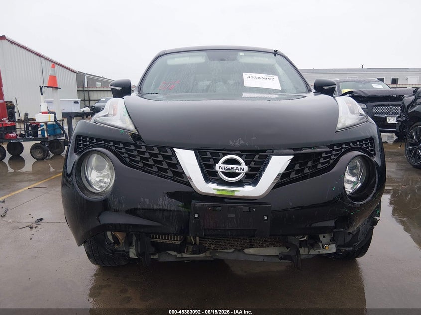 2016 Nissan Juke VIN JN8AF5MR6GT602455 IAAI salvage auction — FRONT END, Salvage (Texas), sold $1,150 on 2026-07-07 (photo 6)