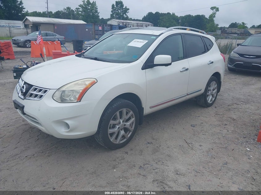 2012 Nissan Rogue VIN JN8AS5MV2CW394592 IAAI salvage auction — NORMAL WEAR, Clear-Dealer Only (North Carolina), sold $425 on 2026-07-14 (photo 2)