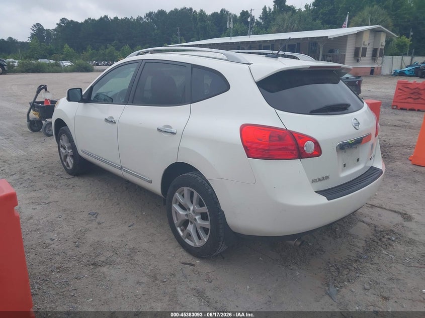 2012 Nissan Rogue VIN JN8AS5MV2CW394592 IAAI salvage auction — NORMAL WEAR, Clear-Dealer Only (North Carolina), sold $425 on 2026-07-14 (photo 3)