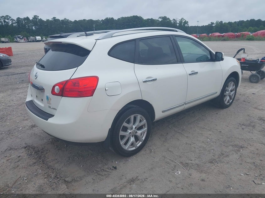 2012 Nissan Rogue VIN JN8AS5MV2CW394592 IAAI salvage auction — NORMAL WEAR, Clear-Dealer Only (North Carolina), sold $425 on 2026-07-14 (photo 4)