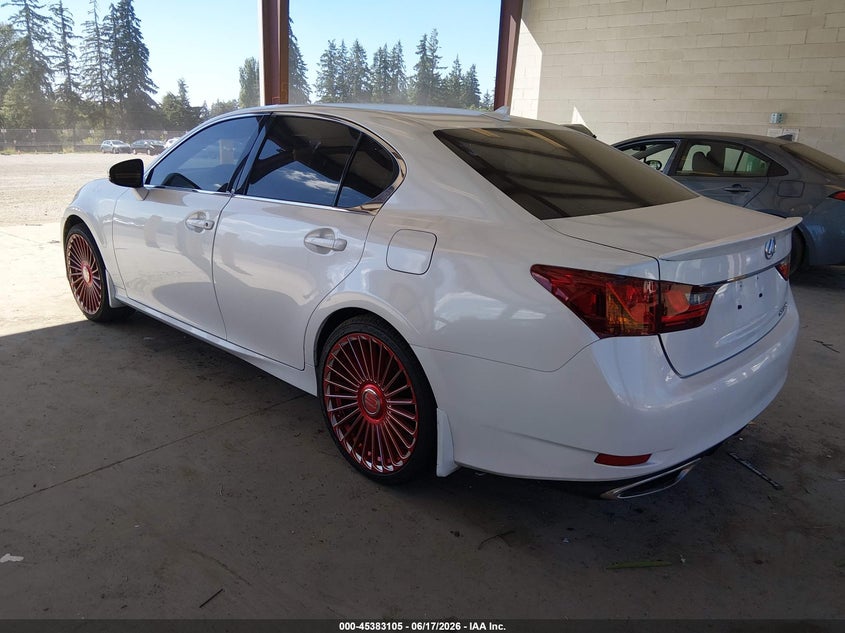 2014 Lexus Gs VIN JTHBE1BL3E5042257 IAAI salvage auction — RIGHT FRONT, Salvage Title, sold $2,250 on 2026-07-09 (photo 3)