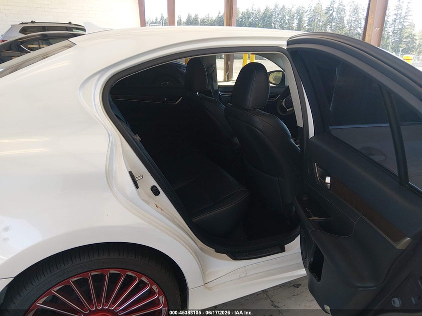 2014 Lexus Gs VIN JTHBE1BL3E5042257 IAAI salvage auction — RIGHT FRONT, Salvage Title, sold $2,250 on 2026-07-09 (photo 8)