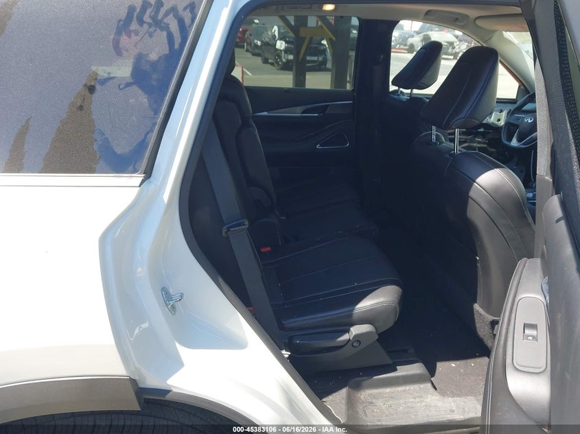 2022 Infiniti Qx60 VIN 5N1DL1FR6NC338735 IAAI salvage auction — FRONT END, Salvage (California), sold $7,350 on 2026-07-16 (photo 8)