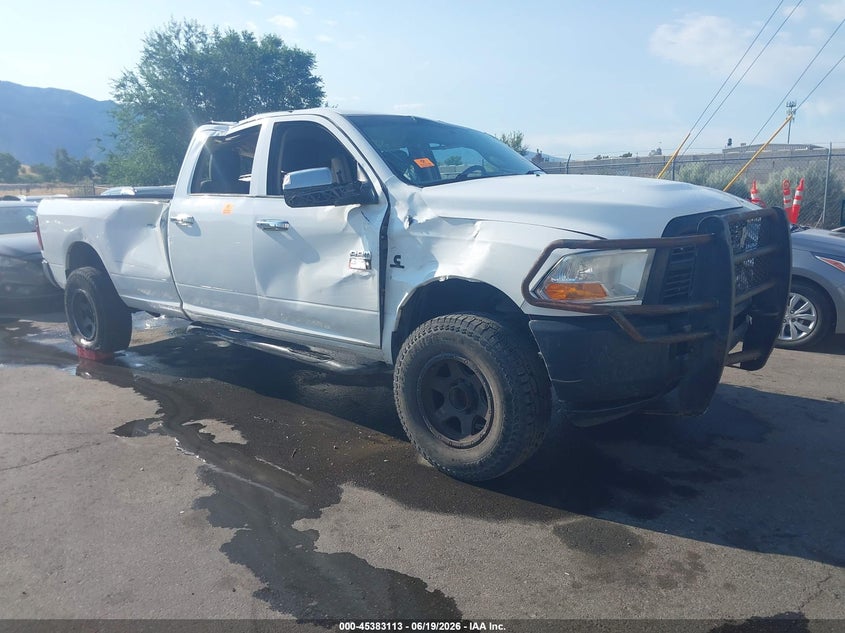 2012 Ram 2500 VIN 3C6UD5HL4CG131134 IAAI salvage auction — ROLLOVER, Salvage Title, sold $2,150 on 2026-07-18 (photo 1)