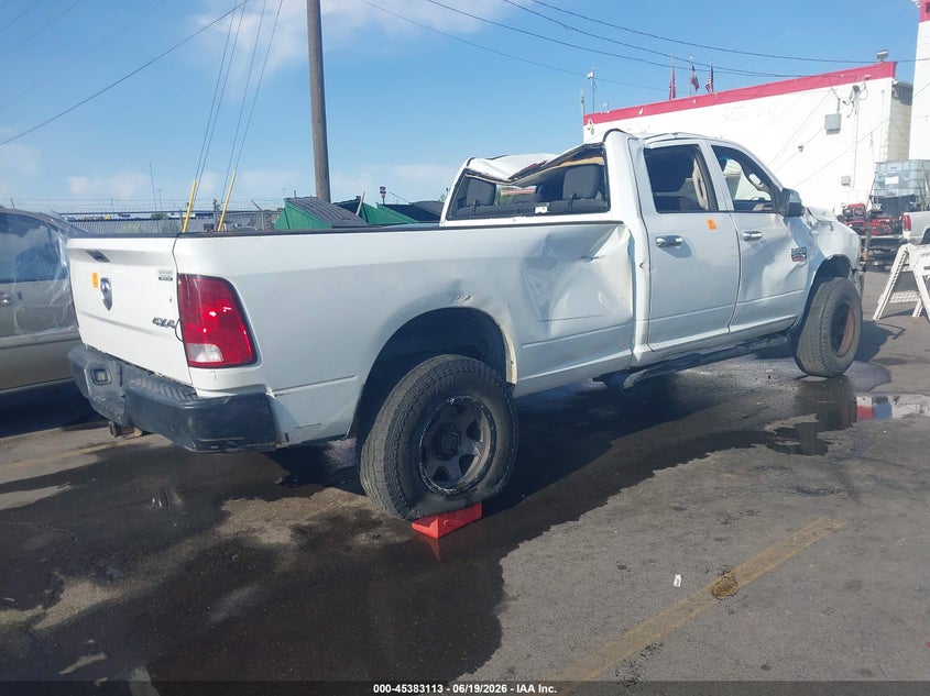 2012 Ram 2500 VIN 3C6UD5HL4CG131134 IAAI salvage auction — ROLLOVER, Salvage Title, sold $2,150 on 2026-07-18 (photo 4)