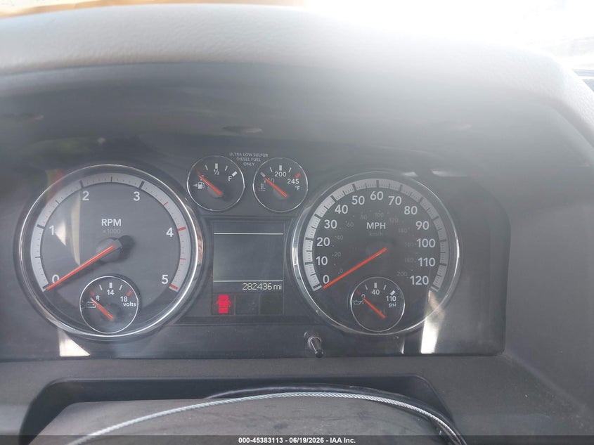 2012 Ram 2500 VIN 3C6UD5HL4CG131134 IAAI salvage auction — ROLLOVER, Salvage Title, sold $2,150 on 2026-07-18 (photo 7)
