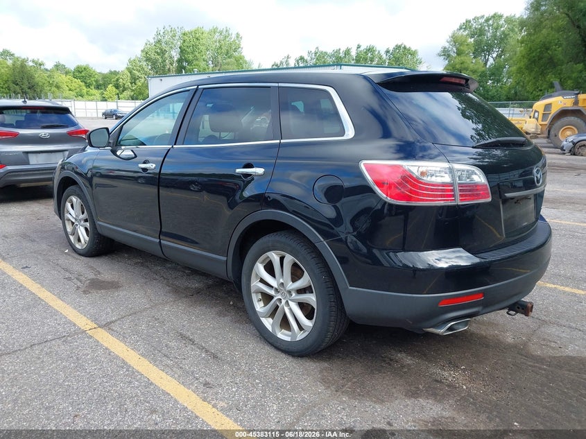 2011 Mazda Cx-9 VIN JM3TB3DA8B0319779 IAAI salvage auction — RIGHT SIDE, Clear (Michigan), sold $1,150 on 2026-07-20 (photo 3)