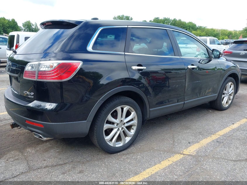 2011 Mazda Cx-9 VIN JM3TB3DA8B0319779 IAAI salvage auction — RIGHT SIDE, Clear (Michigan), sold $1,150 on 2026-07-20 (photo 4)