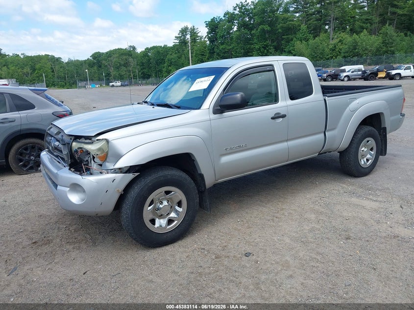 2005 Toyota Tacoma VIN 5TEUU42N95Z049906 IAAI salvage auction — LEFT FRONT, Clear (Massachusetts), sold $2,350 on 2026-07-16 (photo 2)