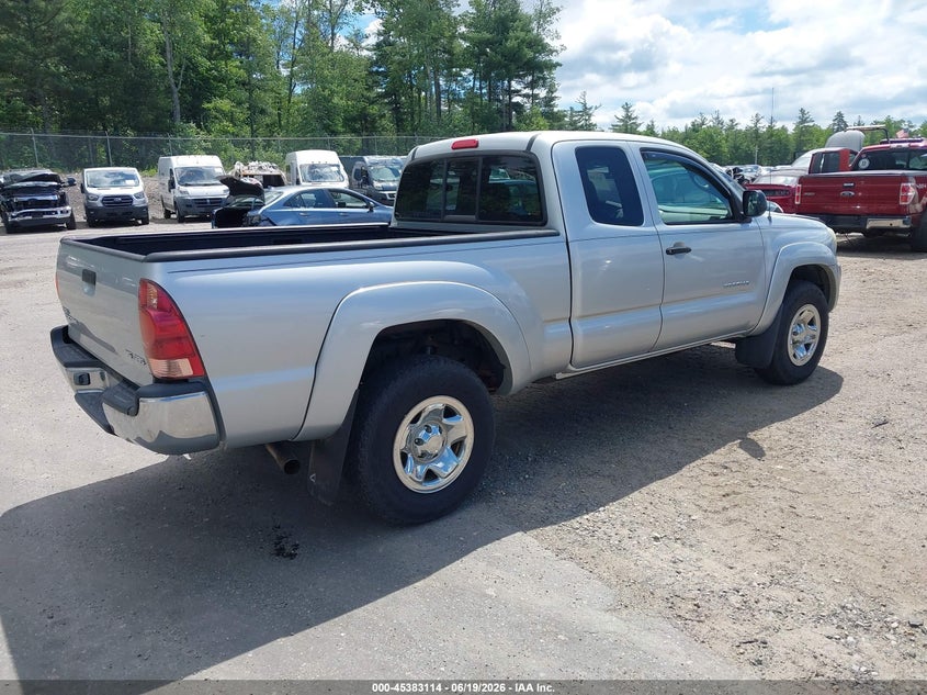 2005 Toyota Tacoma VIN 5TEUU42N95Z049906 IAAI salvage auction — LEFT FRONT, Clear (Massachusetts), sold $2,350 on 2026-07-16 (photo 4)