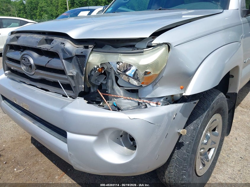 2005 Toyota Tacoma VIN 5TEUU42N95Z049906 IAAI salvage auction — LEFT FRONT, Clear (Massachusetts), sold $2,350 on 2026-07-16 (photo 6)