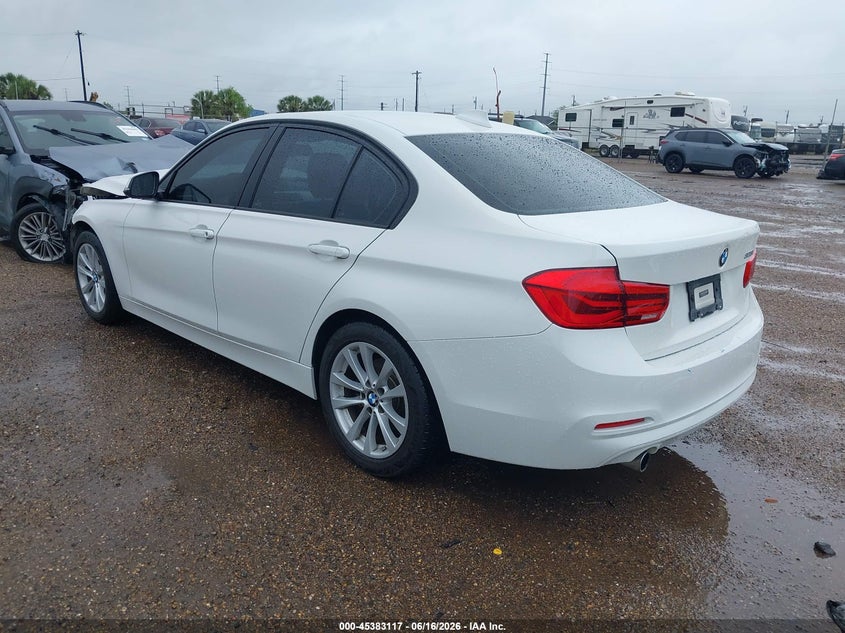 2018 BMW 3er VIN WBA8A9C54JAH14494 IAAI salvage auction — FRONT END, Original (Texas), sold $1,250 on 2026-08-19 (photo 3)