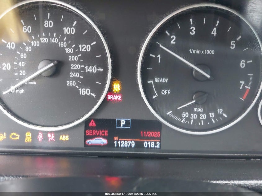 2018 BMW 3er VIN WBA8A9C54JAH14494 IAAI salvage auction — FRONT END, Original (Texas), sold $1,250 on 2026-08-19 (photo 7)