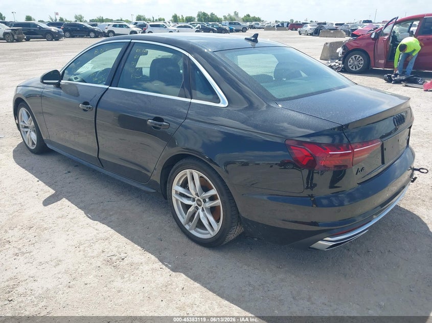 2024 Audi A4 VIN WAUEAAF46RN006028 IAAI salvage auction — FRONT END, Original (Texas), sold $11,500 on 2026-07-15 (photo 3)