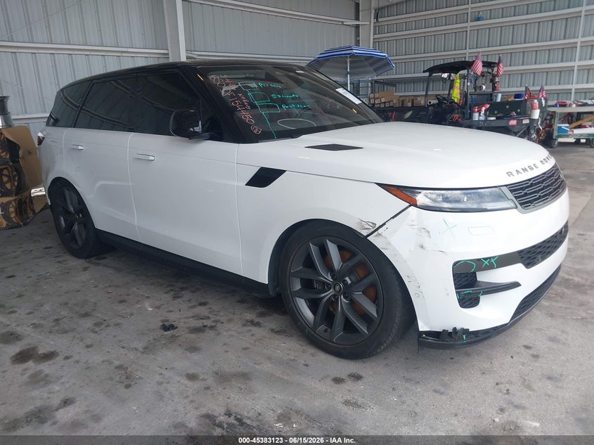 2023 Land rover Range rover sport VIN SAL1P9EU2PA154450 IAAI salvage auction — RIGHT FRONT, Rebuildable (Florida), sold $32,500 on 2026-07-27 (photo 1)