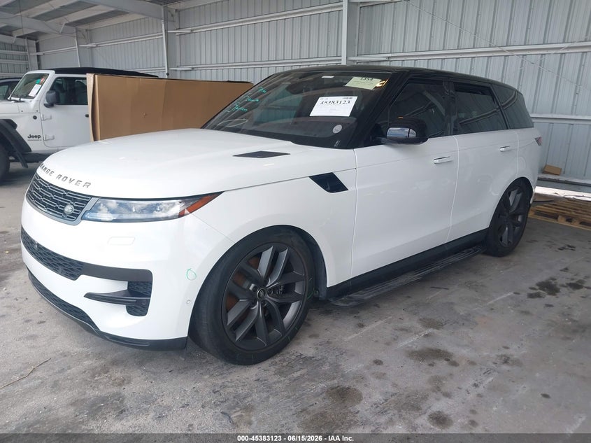 2023 Land rover Range rover sport VIN SAL1P9EU2PA154450 IAAI salvage auction — RIGHT FRONT, Rebuildable (Florida), sold $32,500 on 2026-07-27 (photo 2)