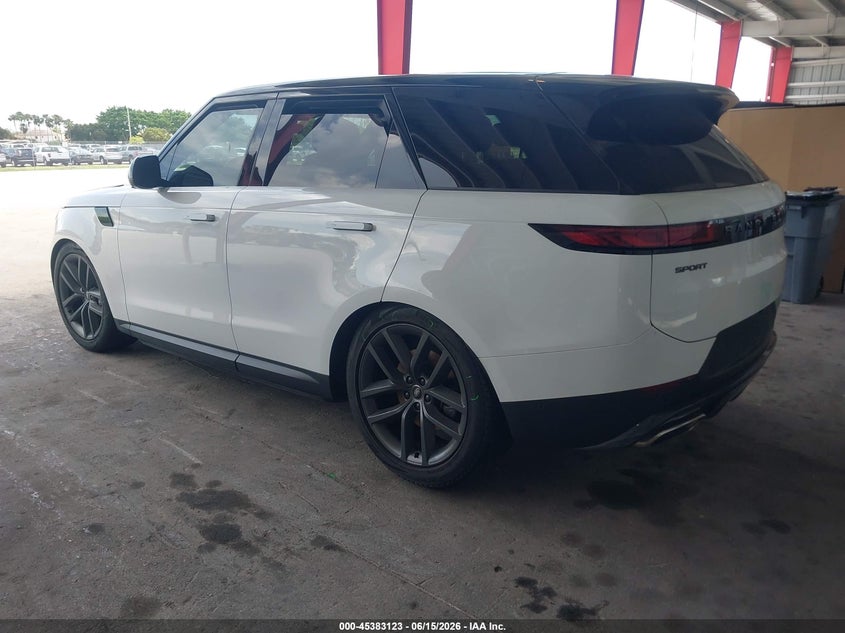 2023 Land rover Range rover sport VIN SAL1P9EU2PA154450 IAAI salvage auction — RIGHT FRONT, Rebuildable (Florida), sold $32,500 on 2026-07-27 (photo 3)