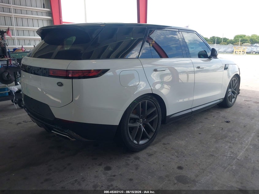 2023 Land rover Range rover sport VIN SAL1P9EU2PA154450 IAAI salvage auction — RIGHT FRONT, Rebuildable (Florida), sold $32,500 on 2026-07-27 (photo 4)