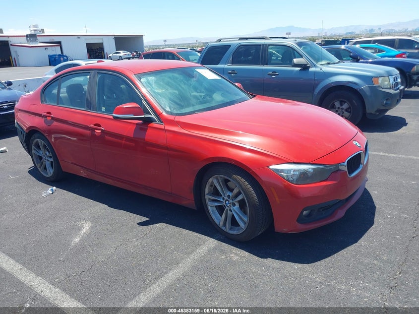 2016 BMW 3er VIN WBA8E1G57GNU11594 IAAI salvage auction — REAR END, Salvage (Nevada), sold $2,200 on 2026-08-21 (photo 1)