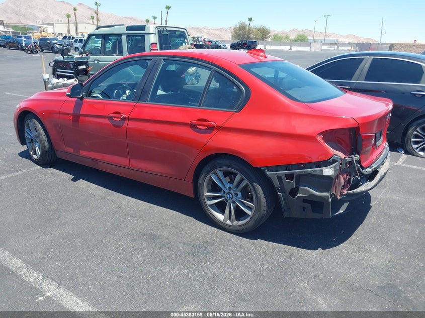 2016 BMW 3er VIN WBA8E1G57GNU11594 IAAI salvage auction — REAR END, Salvage (Nevada), sold $2,200 on 2026-08-21 (photo 3)