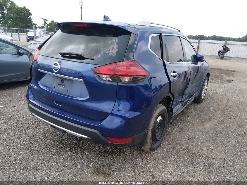 2017 Nissan Rogue VIN KNMAT2MT0HP595205 IAAI salvage auction — RIGHT SIDE, Salvage (Louisiana), sold $1,700 on 2026-07-08 (photo 4)