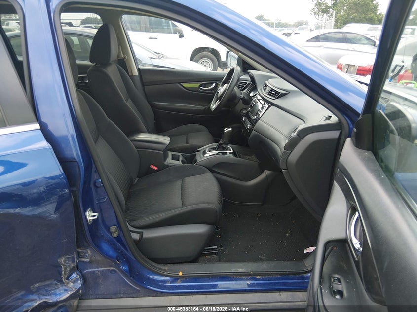 2017 Nissan Rogue VIN KNMAT2MT0HP595205 IAAI salvage auction — RIGHT SIDE, Salvage (Louisiana), sold $1,700 on 2026-07-08 (photo 5)