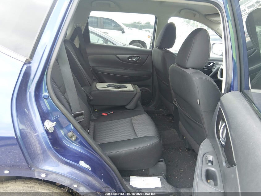2017 Nissan Rogue VIN KNMAT2MT0HP595205 IAAI salvage auction — RIGHT SIDE, Salvage (Louisiana), sold $1,700 on 2026-07-08 (photo 8)