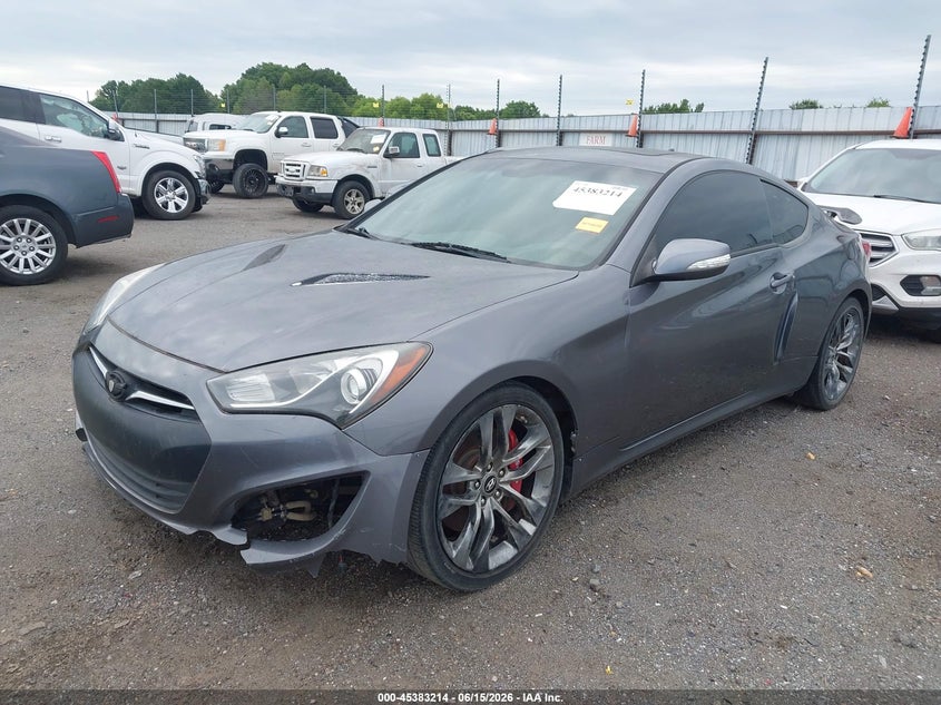 2016 Hyundai Genesis VIN KMHHU6KJ6GU132825 IAAI salvage auction — NORMAL WEAR, Clear (Arkansas), sold $925 on 2026-07-22 (photo 2)