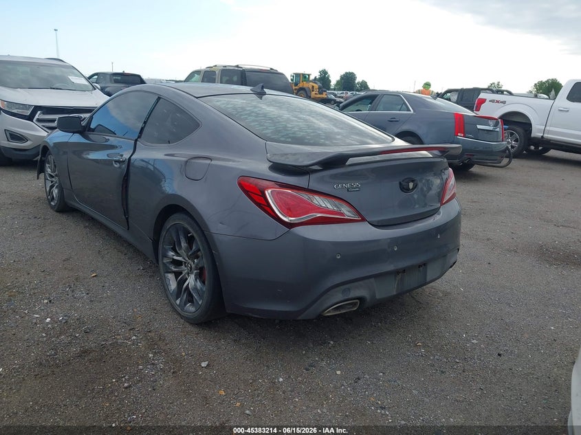 2016 Hyundai Genesis VIN KMHHU6KJ6GU132825 IAAI salvage auction — NORMAL WEAR, Clear (Arkansas), sold $925 on 2026-07-22 (photo 3)