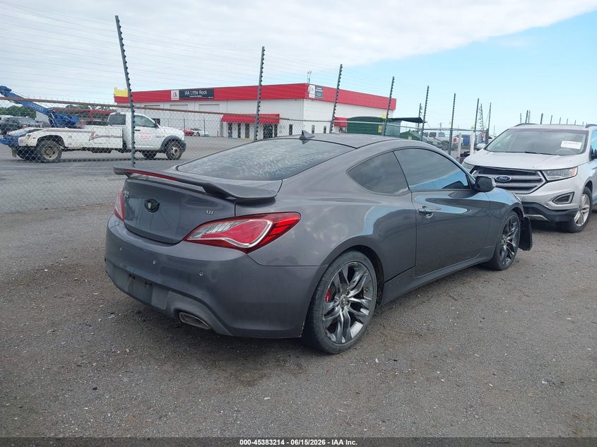 2016 Hyundai Genesis VIN KMHHU6KJ6GU132825 IAAI salvage auction — NORMAL WEAR, Clear (Arkansas), sold $925 on 2026-07-22 (photo 4)