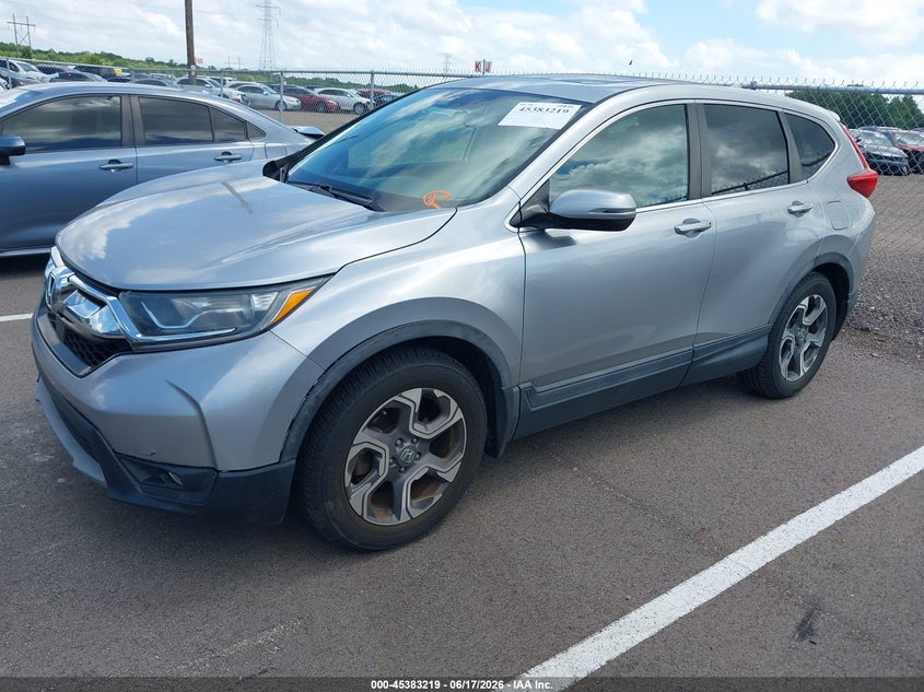2018 Honda Cr-v VIN 7FARW1H54JE012221 IAAI salvage auction — REAR END, Salvage (Tennessee), sold $5,700 on 2026-07-09 (photo 2)