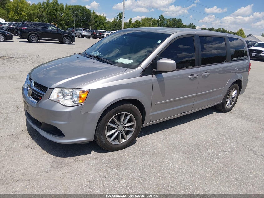 2016 Dodge Grand caravan VIN 2C4RDGBG2GR343777 IAAI salvage auction — NORMAL WEAR, Sf97 (Maryland), sold $9,175 on 2026-08-18 (photo 2)