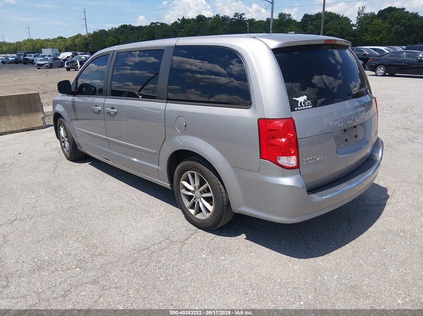 2016 Dodge Grand caravan VIN 2C4RDGBG2GR343777 IAAI salvage auction — NORMAL WEAR, Sf97 (Maryland), sold $9,175 on 2026-08-18 (photo 3)