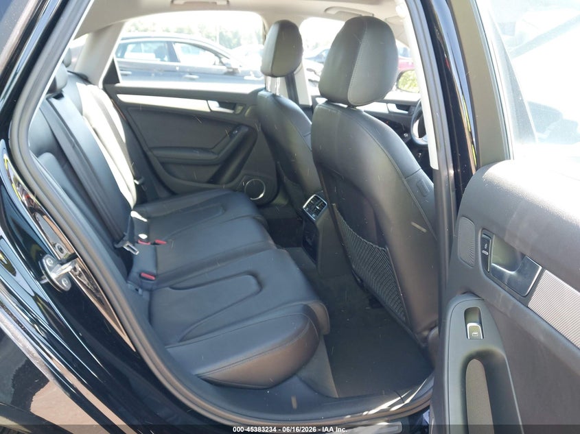 2015 Audi A4 VIN WAUFFAFL7FN011392 IAAI salvage auction — LEFT REAR, Salvage (New Jersey), sold $2,500 on 2026-07-27 (photo 8)