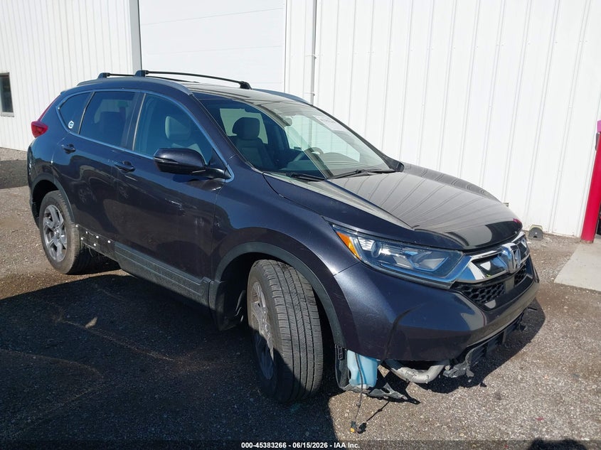 2018 Honda Cr-v VIN 7FARW2H52JE019657 IAAI salvage auction — LEFT FRONT, Salvage (Illinois), sold $7,300 on 2026-08-02 (photo 1)