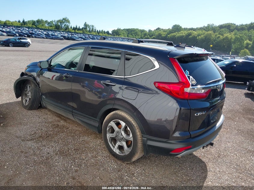2018 Honda Cr-v VIN 7FARW2H52JE019657 IAAI salvage auction — LEFT FRONT, Salvage (Illinois), sold $7,300 on 2026-08-02 (photo 3)