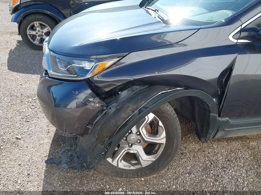 2018 Honda Cr-v VIN 7FARW2H52JE019657 IAAI salvage auction — LEFT FRONT, Salvage (Illinois), sold $7,300 on 2026-08-02 (photo 6)