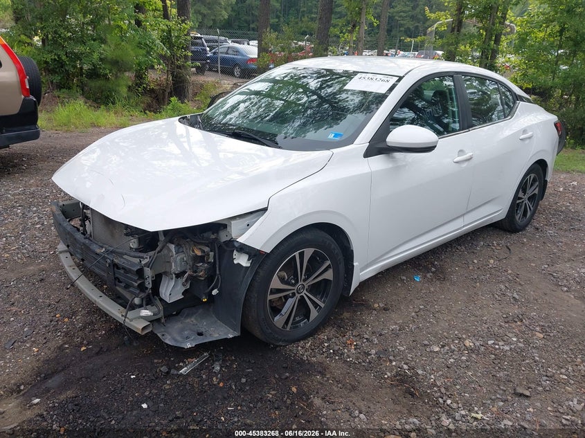 2020 Nissan Sentra VIN 3N1AB8CV6LY241739 IAAI salvage auction — FRONT END, Salvage (Virginia), sold $2,200 on 2026-07-23 (photo 2)