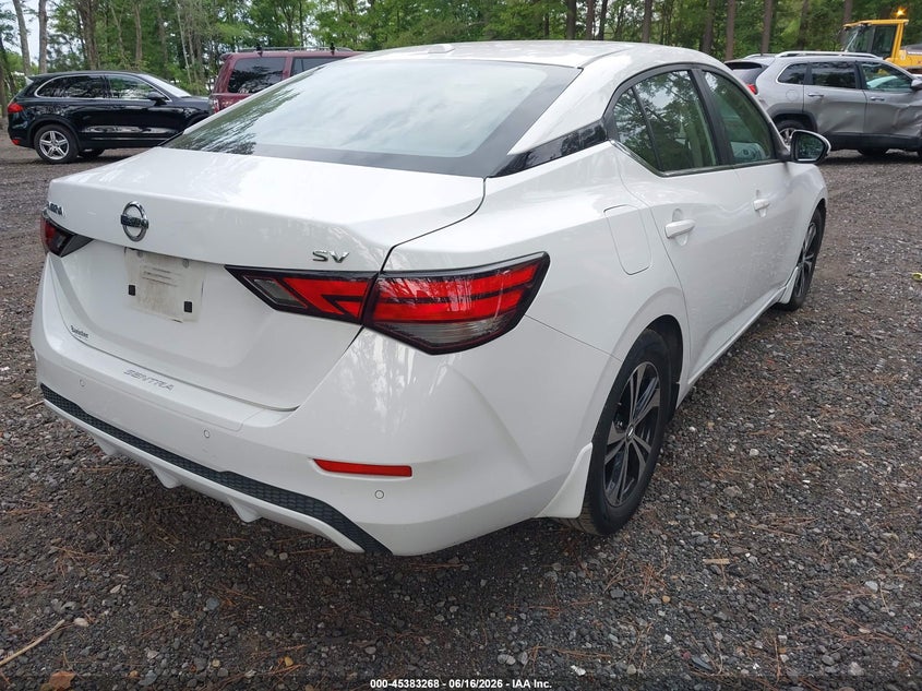 2020 Nissan Sentra VIN 3N1AB8CV6LY241739 IAAI salvage auction — FRONT END, Salvage (Virginia), sold $2,200 on 2026-07-23 (photo 4)