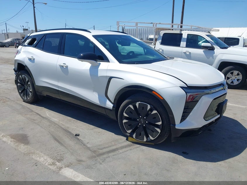 2024 Chevrolet Blazer ev VIN 3GNKDCRJ2RS180878 IAAI salvage auction — REAR END, Salvage (California), sold $14,100 on 2026-07-16 (photo 1)