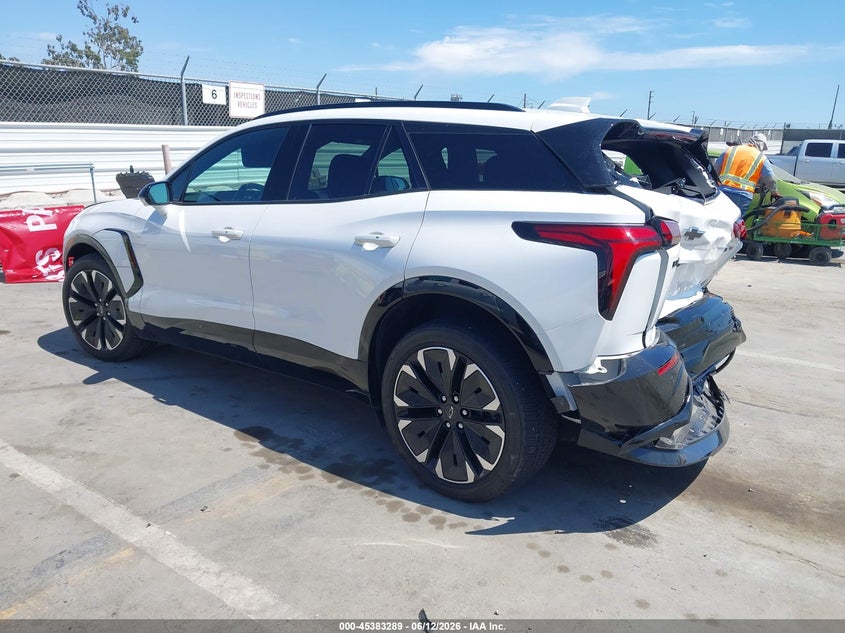 2024 Chevrolet Blazer ev VIN 3GNKDCRJ2RS180878 IAAI salvage auction — REAR END, Salvage (California), sold $14,100 on 2026-07-16 (photo 3)