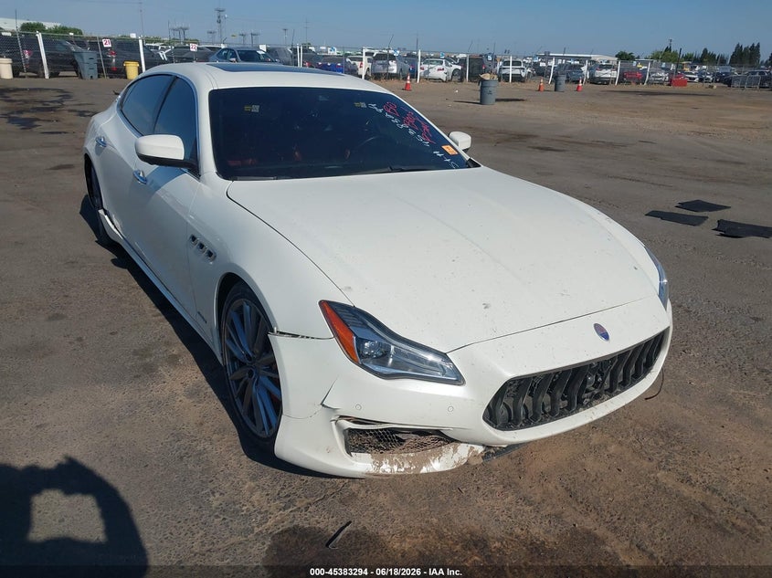 2019 Maserati Quattroporte VIN ZAM56YPS8K1325529 IAAI salvage auction — UNDERCARRIAGE, Salvage Title, sold $3,500 on 2026-09-30 (photo 1)
