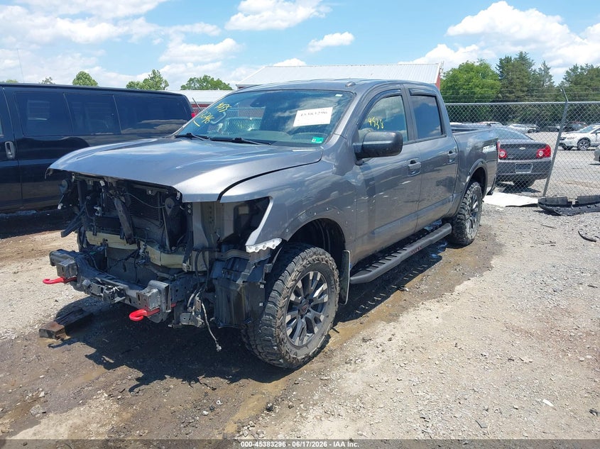 2021 Nissan TITAN VIN 1N6AA1ED1MN511077 IAAI salvage auction — FRONT END, Salvage (Virginia), sold $6,300 on 2026-07-09 (photo 2)