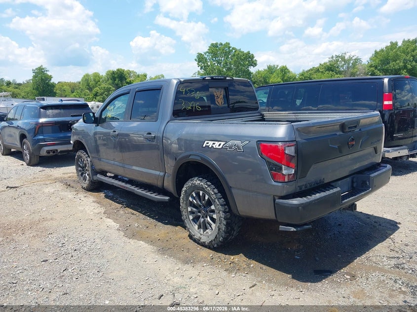 2021 Nissan TITAN VIN 1N6AA1ED1MN511077 IAAI salvage auction — FRONT END, Salvage (Virginia), sold $6,300 on 2026-07-09 (photo 3)