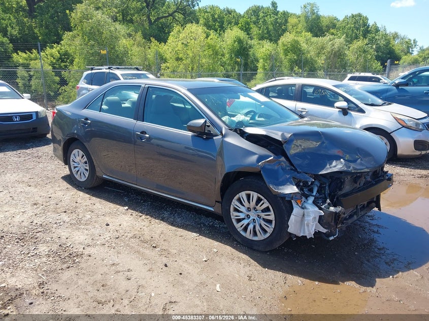2013 Toyota Camry VIN 4T4BF1FK1DR287824 IAAI salvage auction — FRONT END, Salvage (Illinois), sold $475 on 2026-07-22 (photo 1)
