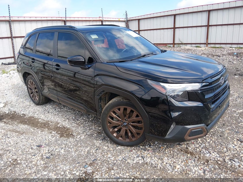 2025 Subaru Forester VIN JF2SLDHC9SH476341 — IAAI salvage auction photo