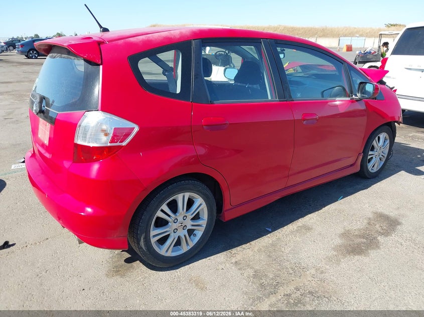2011 Honda Fit VIN JHMGE8H55BS003562 IAAI salvage auction — FRONT END, Salvage (California), sold $525 on 2026-07-08 (photo 4)
