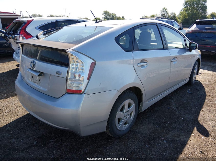 2011 Toyota Prius VIN JTDKN3DU3B0265961 IAAI salvage auction — NORMAL WEAR, Original (Ohio), sold $925 on 2026-07-29 (photo 4)