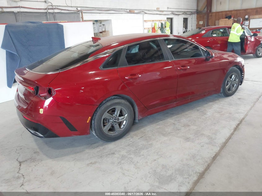 2022 Kia K5 VIN 5XXG14J22NG086338 IAAI salvage auction — SIDE, Salvage Title, sold $25 on 2026-07-22 (photo 4)
